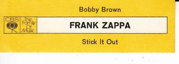 Frank Zappa : Bobby Brown (7", Single)