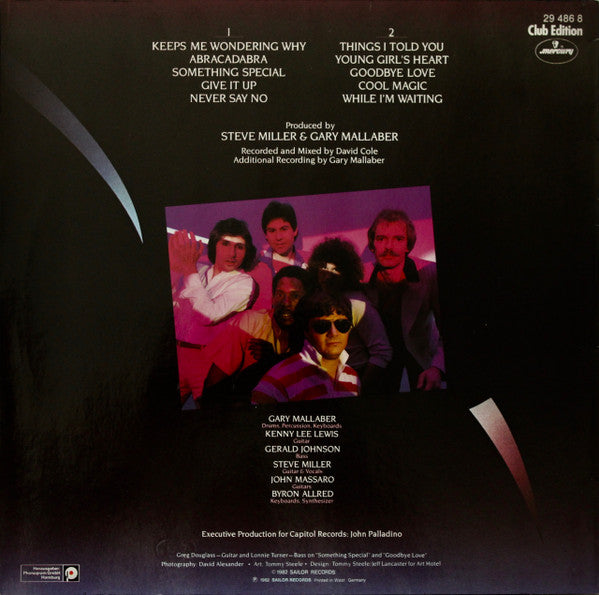 The Steve Miller Band* : Abracadabra (LP, Album, Club)