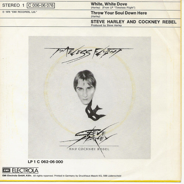 Steve Harley & Cockney Rebel : White, White Dove (7", Single)