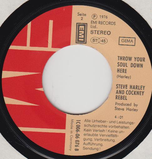 Steve Harley & Cockney Rebel : White, White Dove (7", Single)