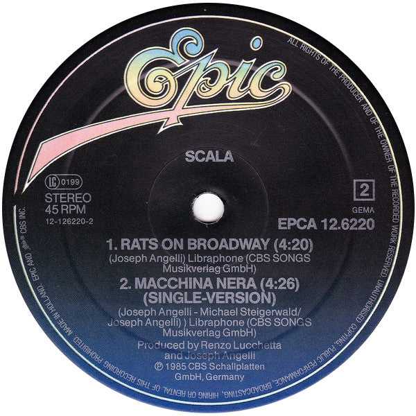 Scala (5) : Macchina Nera (12", Maxi)