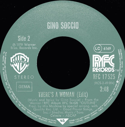 Gino Soccio : The Visitors (7", Single)