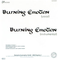 Sensitiv (2) : Burning Emotion (12", Maxi)