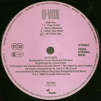 Ultravox : U-Vox (LP, Album)