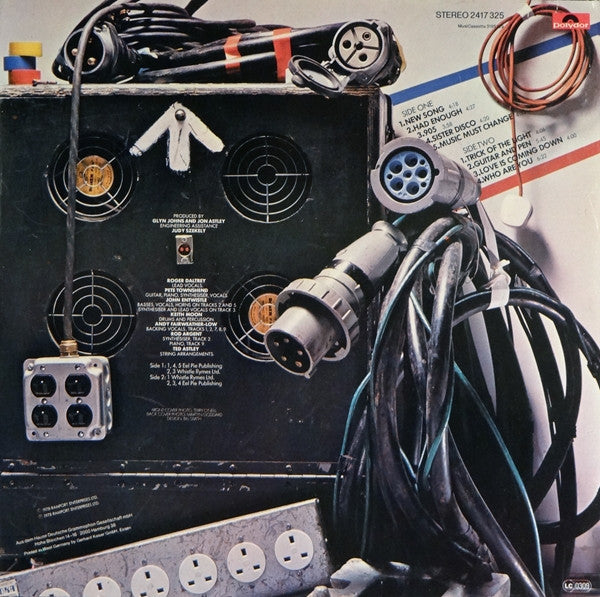 The Who : Who Are You (LP, Album, Inj)