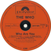 The Who : Who Are You (LP, Album, Inj)
