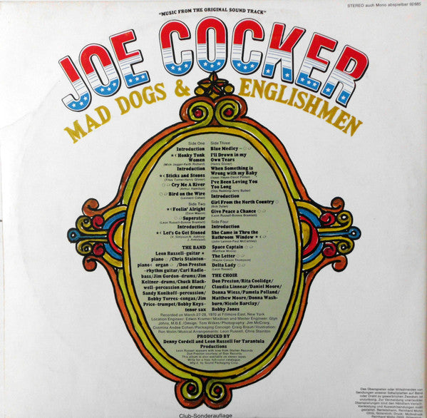 Joe Cocker : Mad Dogs & Englishmen (2xLP, Album, Clu)