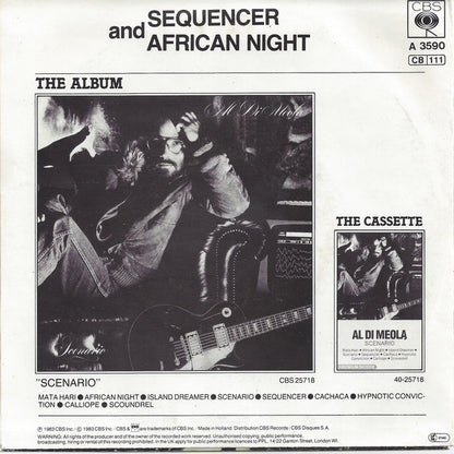 Al Di Meola : Sequencer (7", Single)