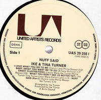 Ike & Tina* : 'Nuff Said (LP, Album, S/Edition)