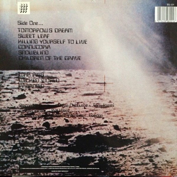 Black Sabbath : Live At Last (LP, Album, RE)