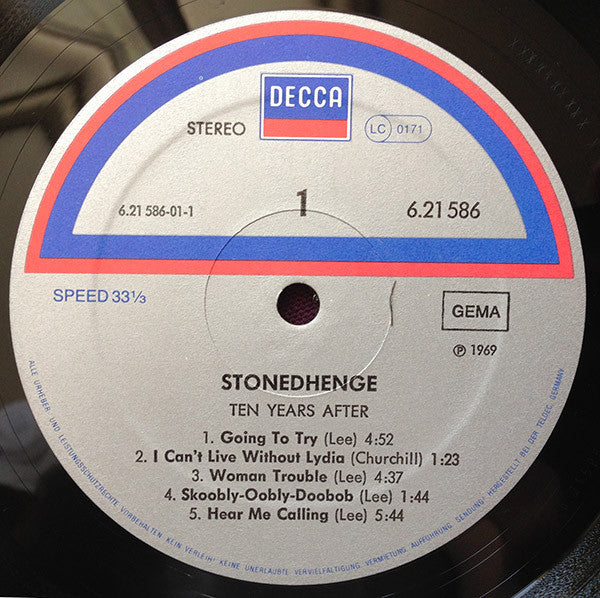 Ten Years After : Stonedhenge (LP, Album, RE)
