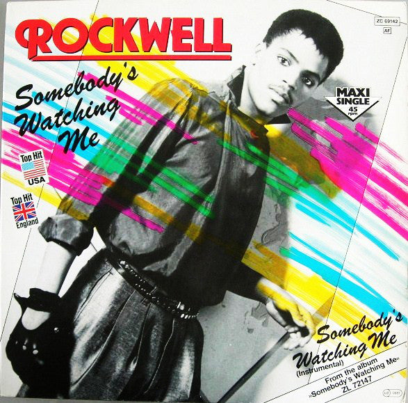 Rockwell : Somebody's Watching Me (12", Maxi)