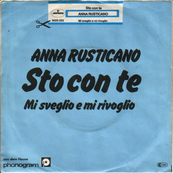 Anna Rusticano : Sto Con Te (7", Single)
