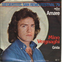 Mino Vergnaghi : Amare (7", Single)