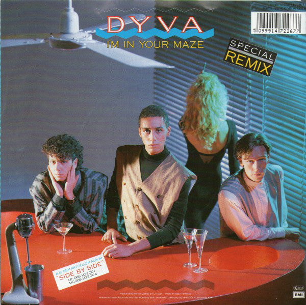 Dyva (3) : I'm In Your Maze (7", Single)