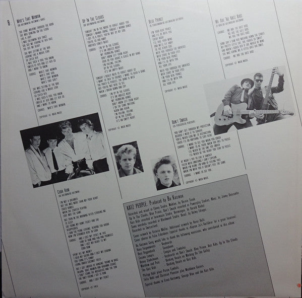 Bo Katzman Gang : Katz People (LP, Album)