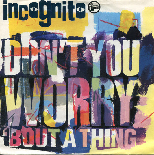 Incognito : Don't You Worry 'Bout A Thing (7", Single)