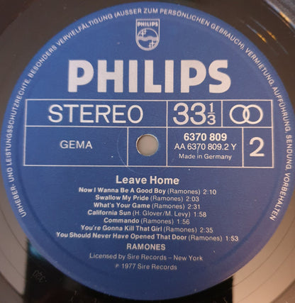 Ramones : Leave Home (LP, Album)