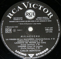 Carlos Montoya : Malagueña (LP, Album, RE)