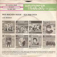 Ilse Werner : Wir Machen Musik / Ich Hab' Dich (7", Single)
