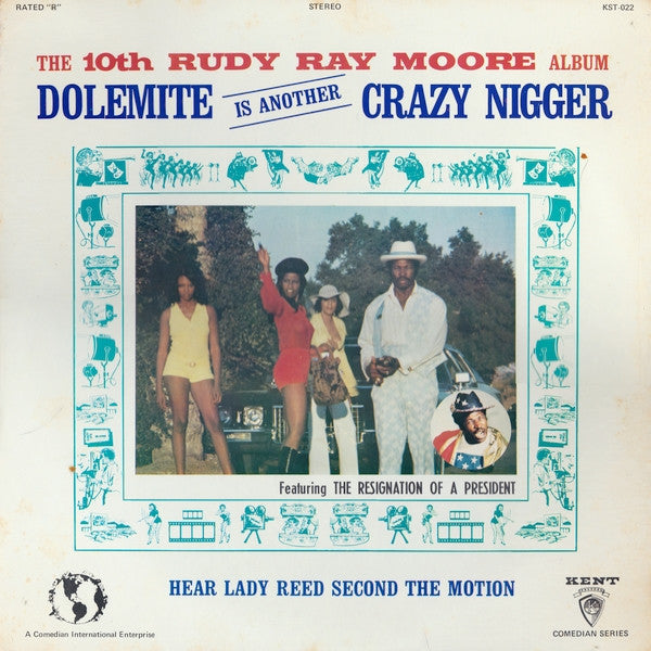 Rudy Ray Moore : The 10th Rudy Ray Moore Album - Dolemite Is Another Crazy Nigger (LP, Album)