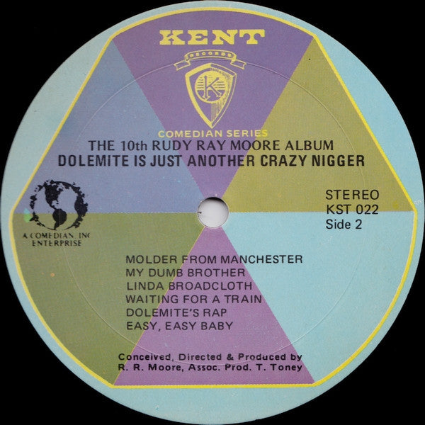 Rudy Ray Moore : The 10th Rudy Ray Moore Album - Dolemite Is Another Crazy Nigger (LP, Album)