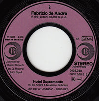 Fabrizio De André : Fiume Sand Creek (7", Single)