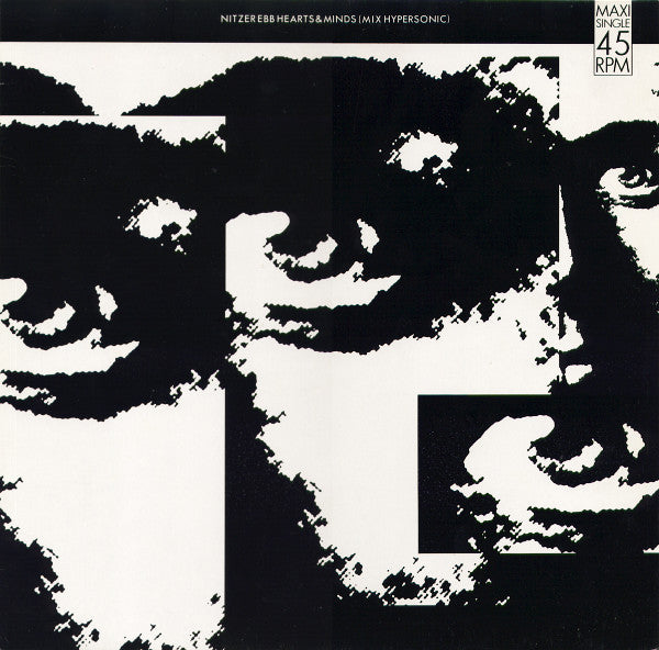 Nitzer Ebb : Hearts & Minds (Mix Hypersonic) (12", Maxi)