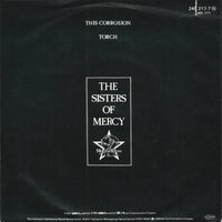 The Sisters Of Mercy : This Corrosion (7", Single)