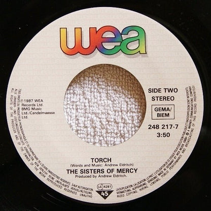 The Sisters Of Mercy : This Corrosion (7", Single)