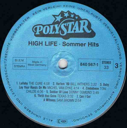 Various : High Life Sommer Hits (2xLP, Comp)