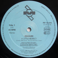 Erasure : A Little Respect (12", Maxi)