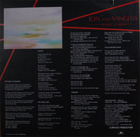 Jon And Vangelis* : Short Stories (LP, Album)