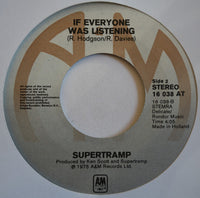 Supertramp : Bloody Well Right (7", Single)