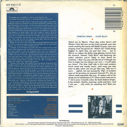 The Style Council : My Ever Changing Moods (7", Single)