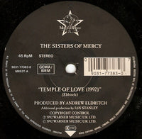 The Sisters Of Mercy : Temple Of Love (1992) (12", Single)