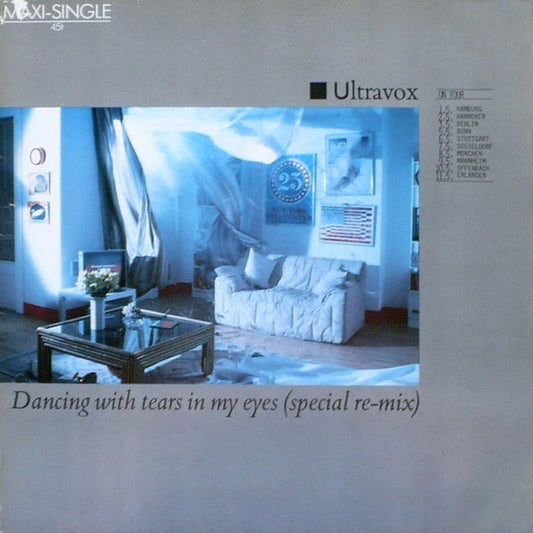 Ultravox : Dancing With Tears In My Eyes (Special Re-Mix) (12", Maxi)