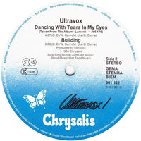Ultravox : Dancing With Tears In My Eyes (Special Re-Mix) (12", Maxi)