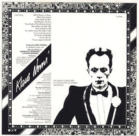 Klaus Nomi : Klaus Nomi (LP, Album, Bla)