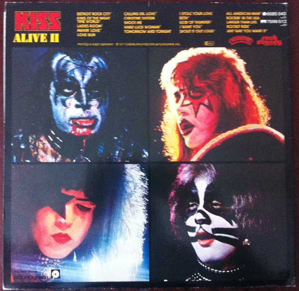 Kiss : Alive II (2xLP, Album, RE, Gat)