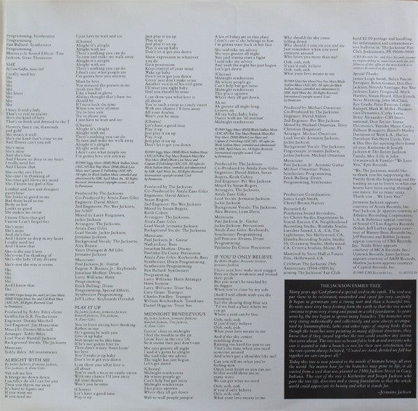 The Jacksons : 2300 Jackson Street (LP, Album)