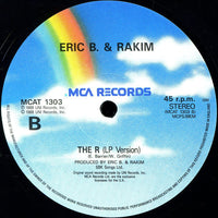 Eric B. & Rakim : The R (Work, Rest & Play) (12")