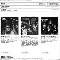 The O'Jays : Peace (7", Single)