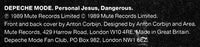 Depeche Mode : Personal Jesus (7", Single)