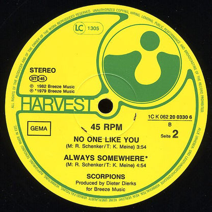 Scorpions : Still Loving You (12", Maxi)