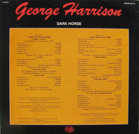 George Harrison : Dark Horse (LP, Album, RE)