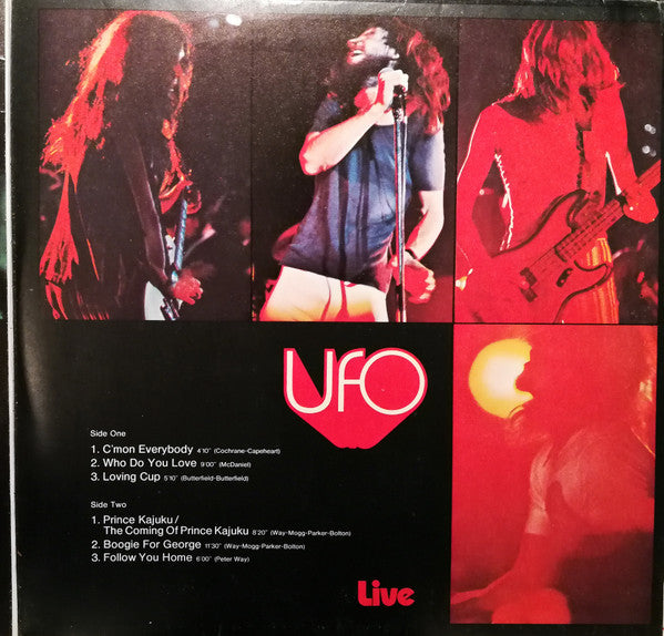 UFO (5) : Live (LP, Album, Gat)