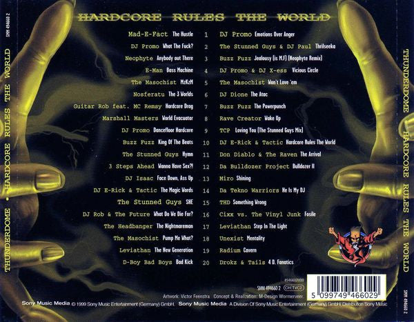 Various : Thunderdome - Hardcore Rules The World (2xCD, Comp)