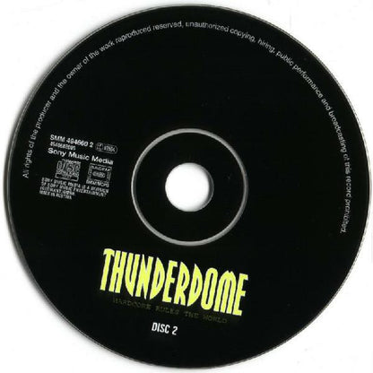 Various : Thunderdome - Hardcore Rules The World (2xCD, Comp)