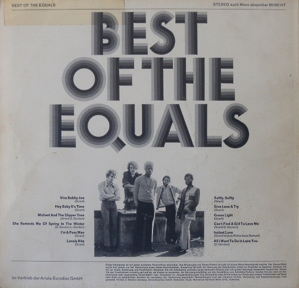 The Equals : Best Of The Equals (LP, Comp)